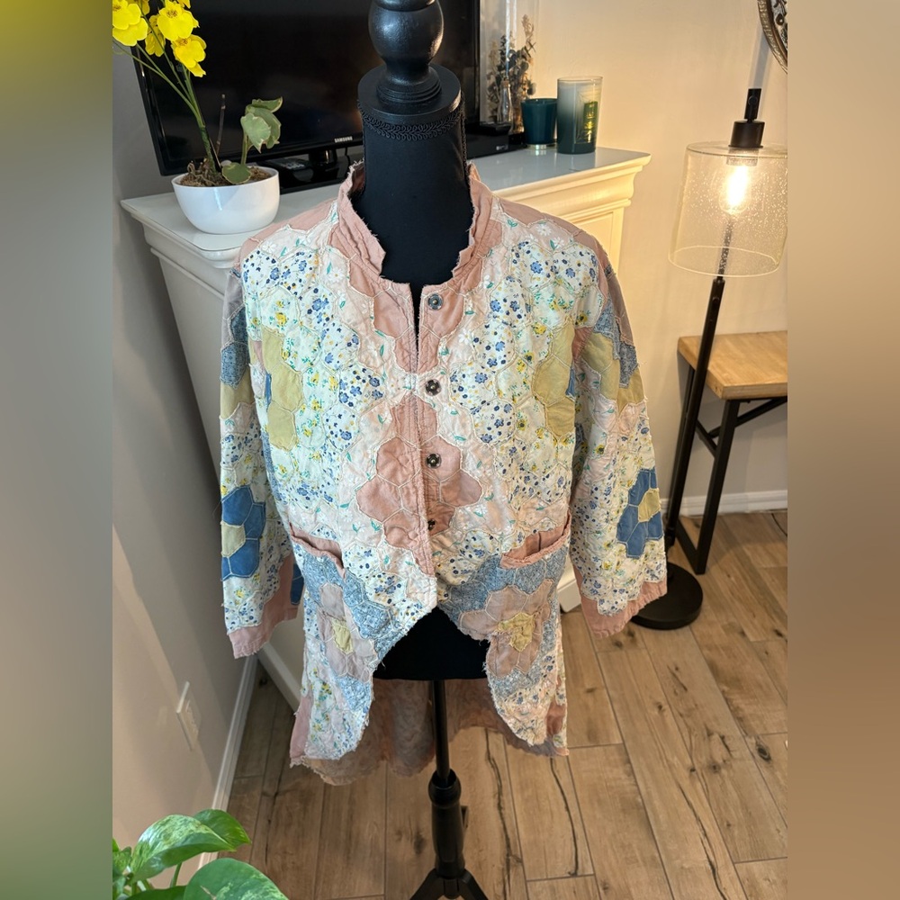 Magnolia Pearl
Quiltwork Emmett Jacket - Little Lamb OSFM